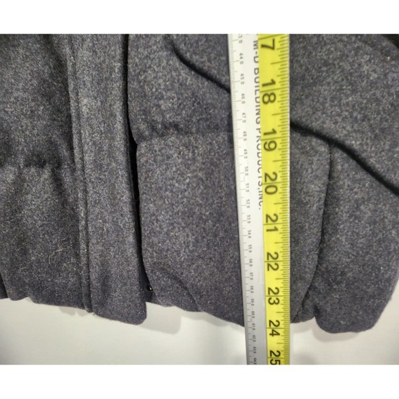 Gap Men's Casual Full Zip Puffer Vest Gray Size L - Picture 6 of 7